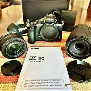 Nikon Z50 Mirrorless Camera Bundle